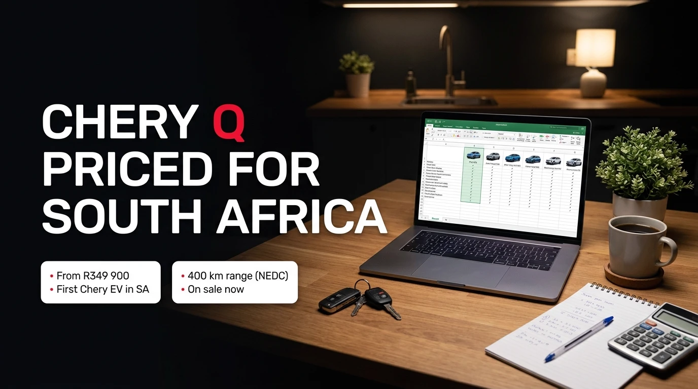 Chery Q price in South Africa — what the R349 900 electric car offers, a Tembani Sales news breakdown